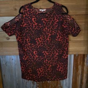 Bb Dakota size s leopard dress/tunic
